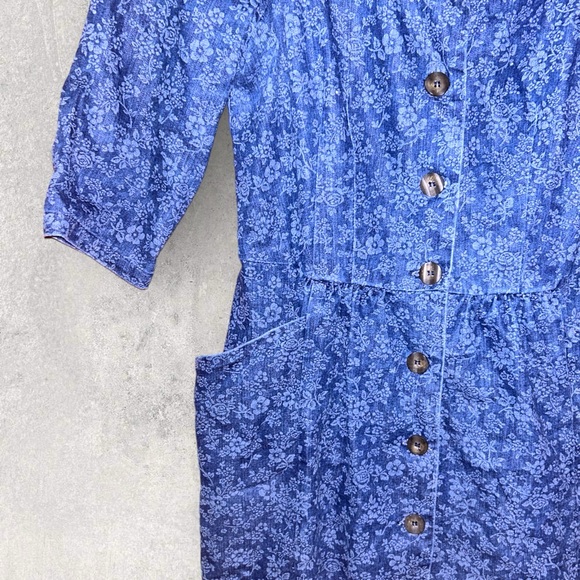 Birds of North America Midi Dress WITH POCKETS - Picture 4 of 4